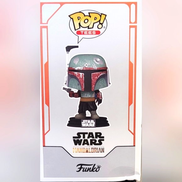 Funko POP! Tees - Boba Fett The Mandalorian - Picture 3 of 3